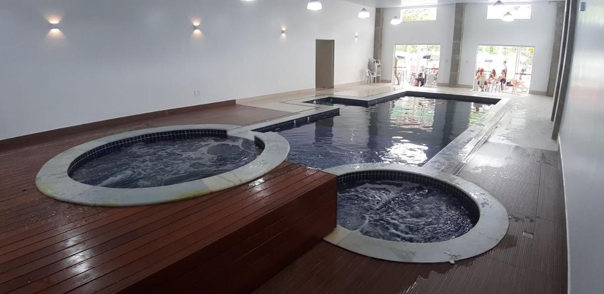 Flat No Cavalinho Branco Aparthotel Aguas de Lindoia Luaran gambar