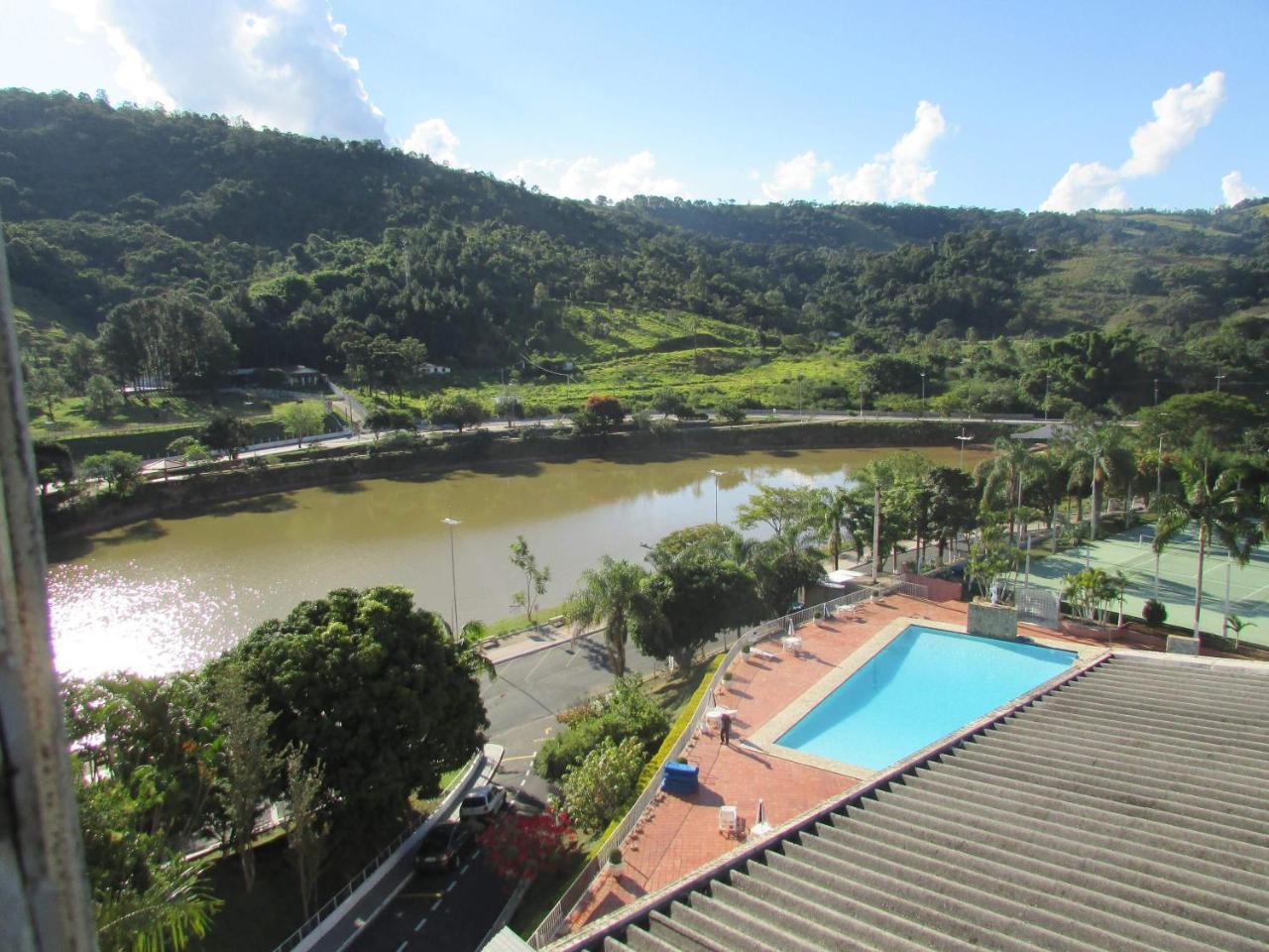 Flat No Cavalinho Branco Aparthotel Aguas de Lindoia Luaran gambar